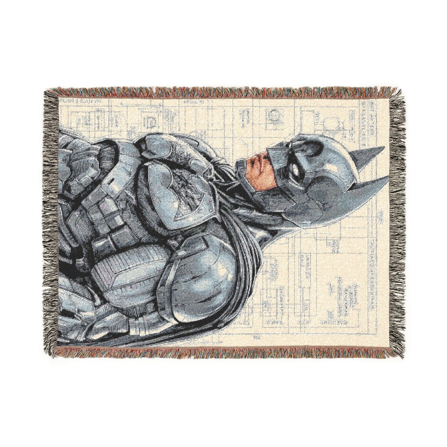 Cozy Woven Blanket with Hero Design, Unique Decorative Throw for Superhero Fans, Perfect Gift for Any Occasion, Home Décor, Bedroom [...]